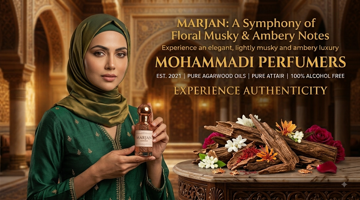Marjan Mohammadi Perfume Luxury Attar perfume,