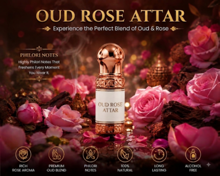 Oud Rose Mohammadi Perfume Luxury Attar perfume,