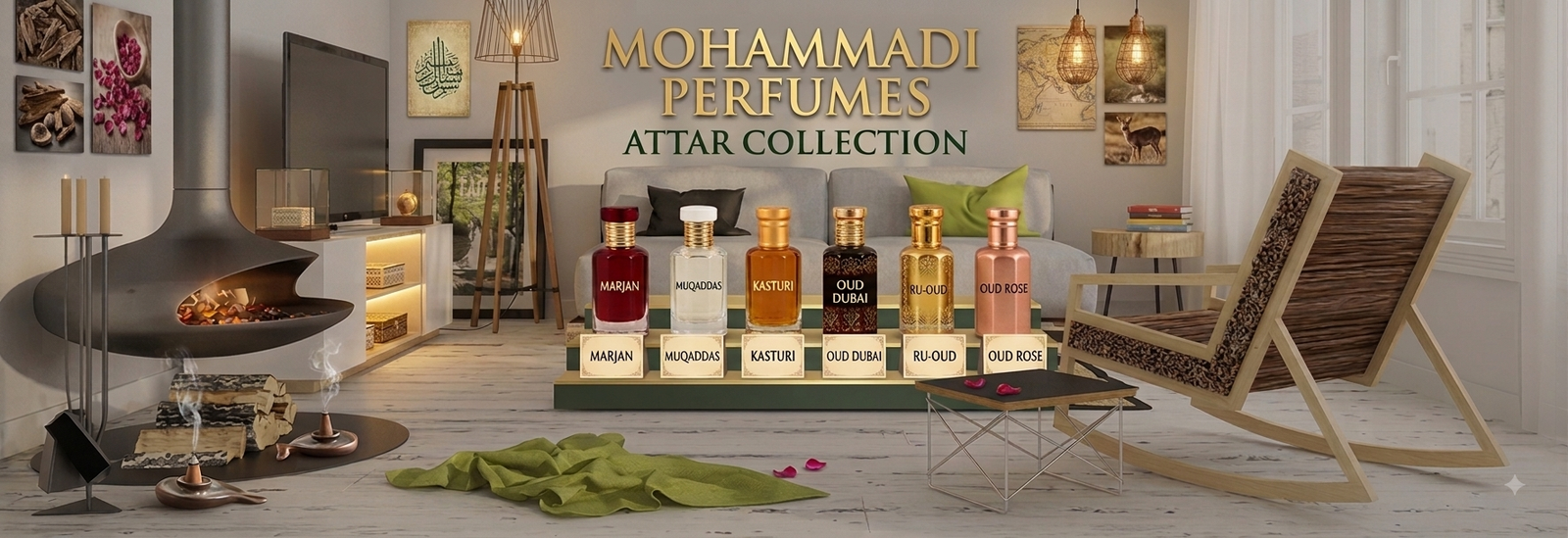 Mohammadi Perfume Luxury Attar perfume,