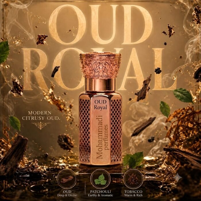 Oud Royal Attar by Mohammadi Perfumes 6ml - Image 2