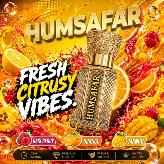 Humsafar Attar 6ml - Best Luxury Attar by Mohammadi Perfumes - Image 2