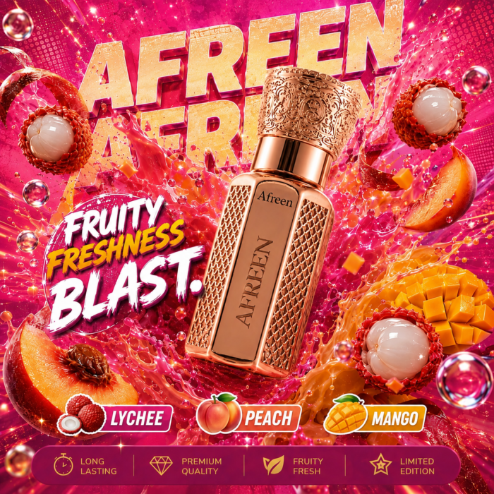 Afreen Attar 6ml - Mohammadi Perfumes | Fruity Luxury Fragrance - Image 2
