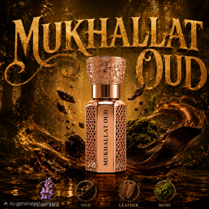 Mukhallat Oud Attar 6ml - Best Luxury Arabic by Mohammadi perfumes - Image 2