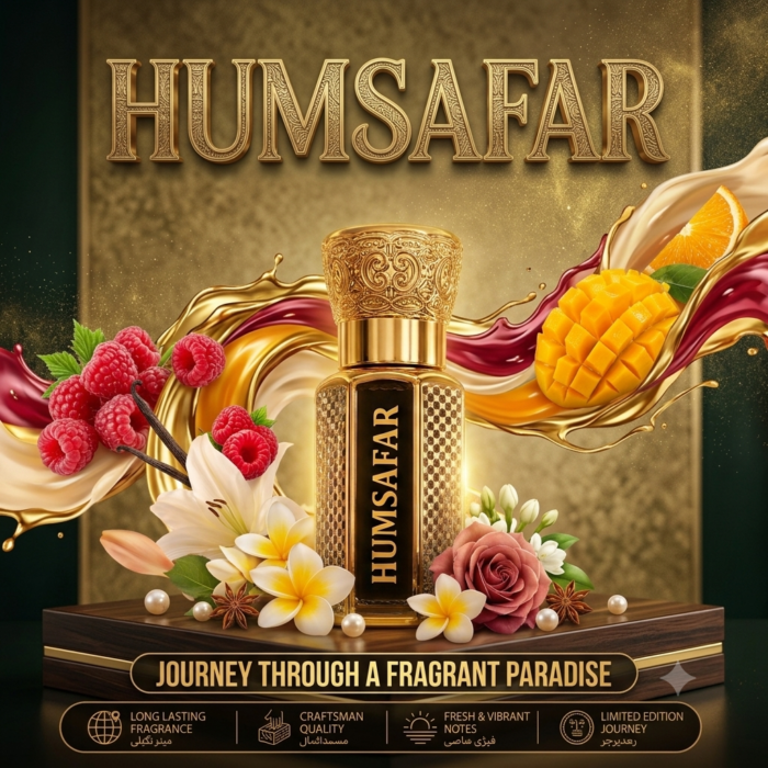 Humsafar Attar 6ml - Best Luxury Attar by Mohammadi Perfumes - Image 4
