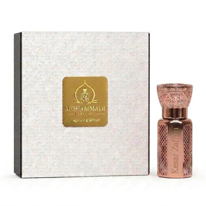 Mohammadi Kesar Zafran Premium Pure Attar 6ml - Best Luxury Saffron Oil - Image 5
